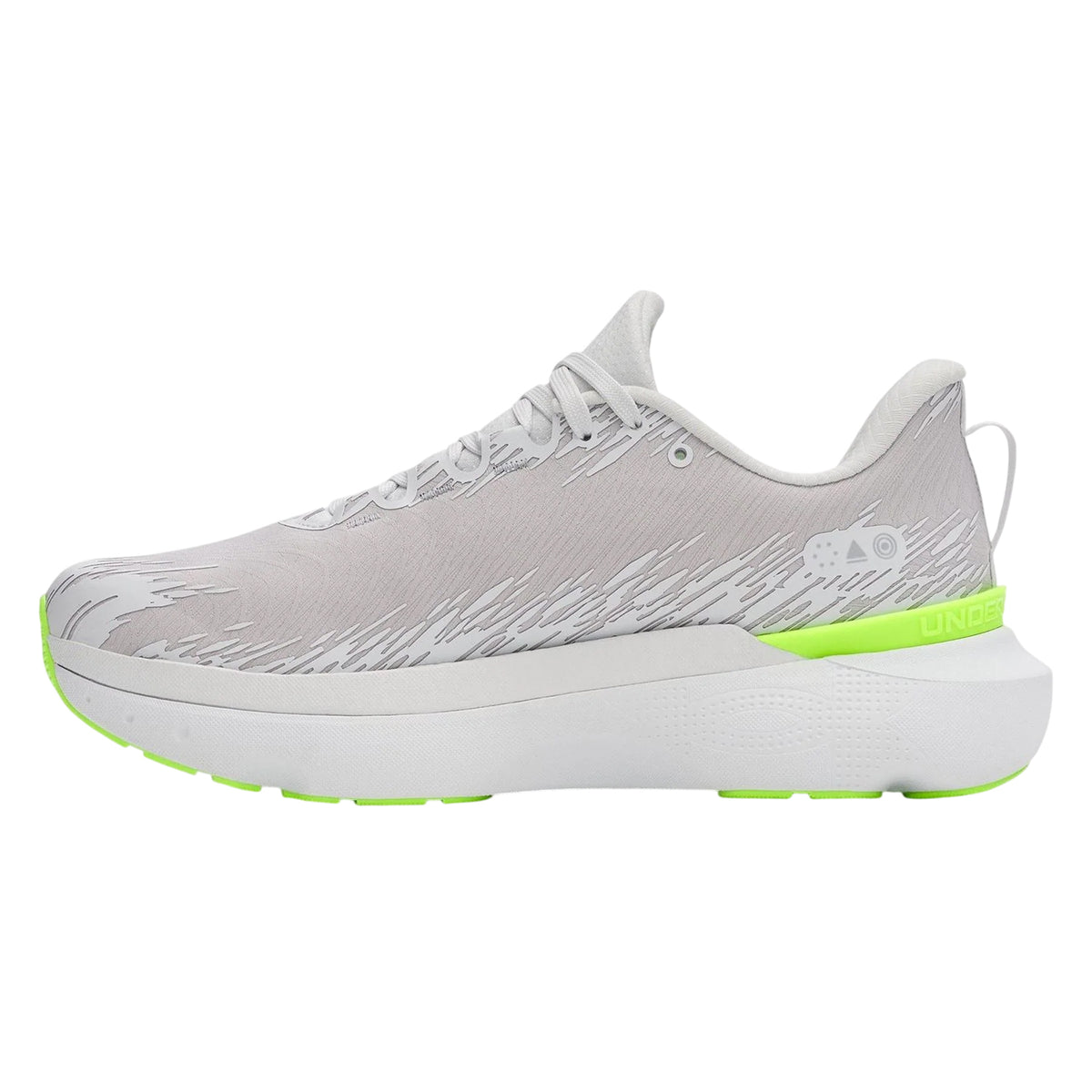 Grey - Back - Under Armour Mens Infinite Pro Trainers