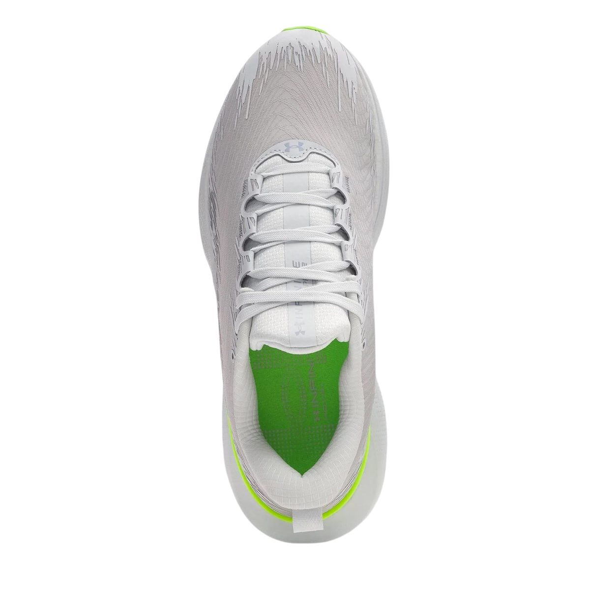 Grey - Side - Under Armour Mens Infinite Pro Trainers