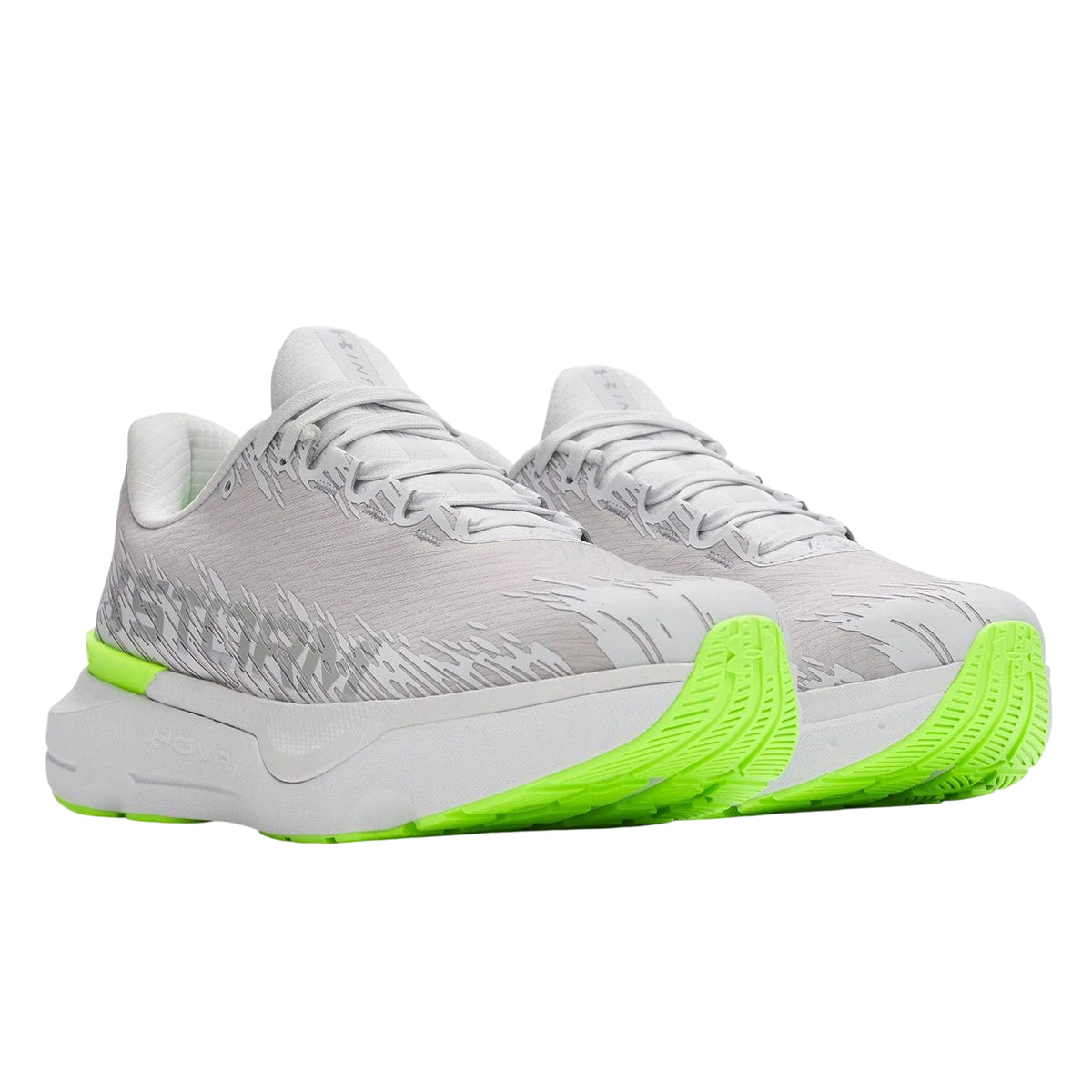Grey - Pack Shot - Under Armour Mens Infinite Pro Trainers