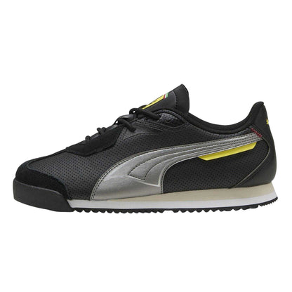 Puma Black - Back - Puma Mens Sf Roma S Low Cut Flat Trainers