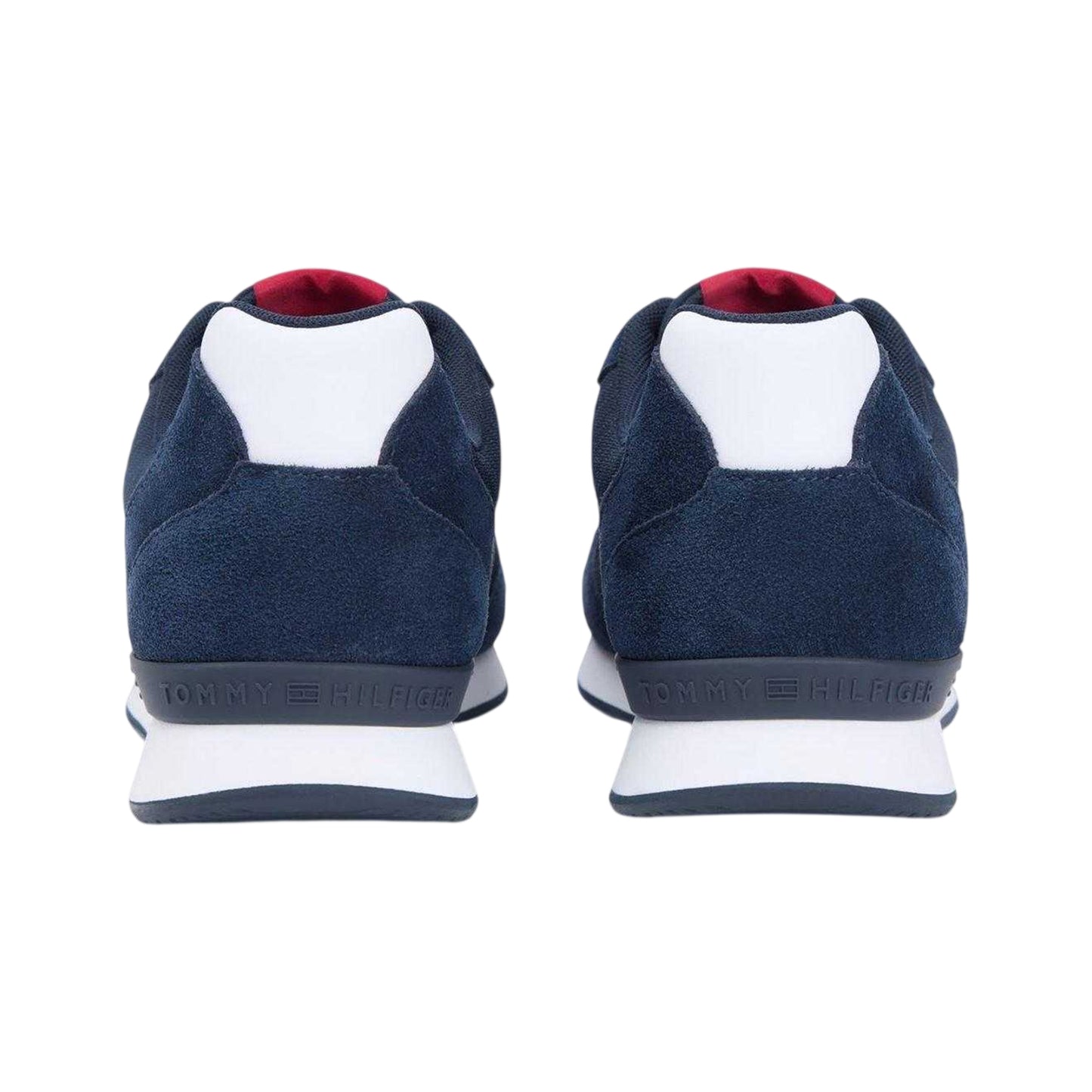 Desert Sky - Back - Tommy Hilfiger Mens Maxlitemx Ripstop Low Cut Flat Trainers