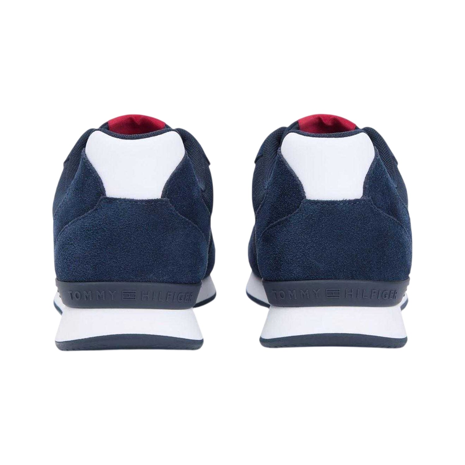 Desert Sky - Back - Tommy Hilfiger Mens Maxlitemx Ripstop Low Cut Flat Trainers