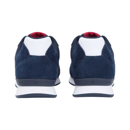 Desert Sky - Back - Tommy Hilfiger Mens Maxlitemx Ripstop Low Cut Flat Trainers