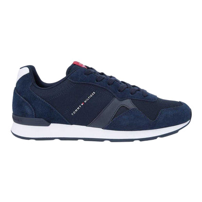 Desert Sky - Front - Tommy Hilfiger Mens Maxlitemx Ripstop Low Cut Flat Trainers