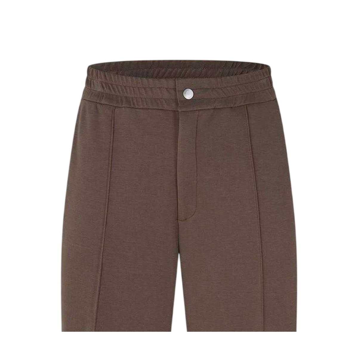 Umber-Stone - Side - Guess Mens Sonny Straight Leg Trousers
