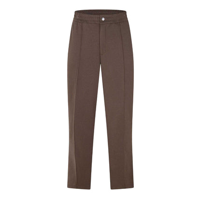 Umber-Stone - Front - Guess Mens Sonny Straight Leg Trousers