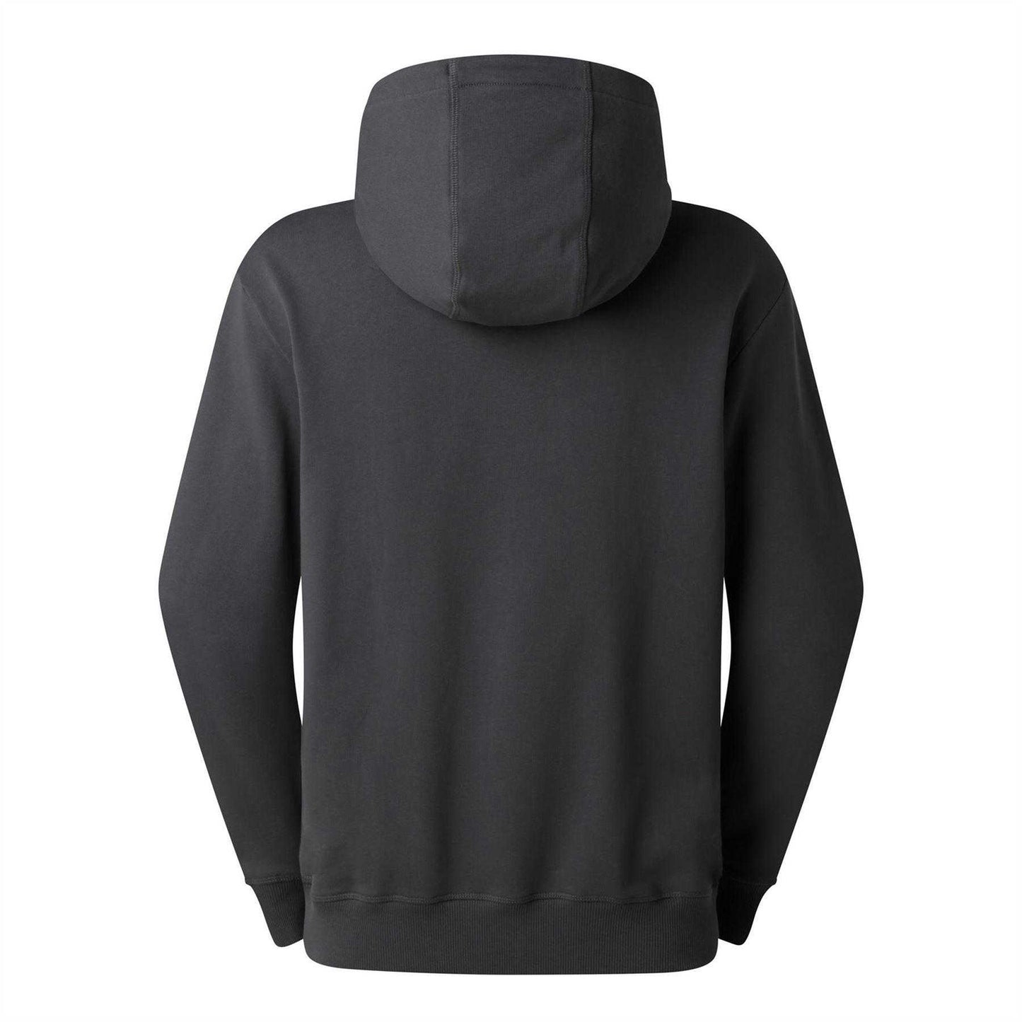 Anthracite Grey - Back - The North Face Mens Essential Overhead Relaxed Fit Hoodie