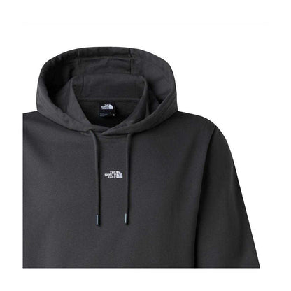 Anthracite Grey - Side - The North Face Mens Essential Overhead Relaxed Fit Hoodie