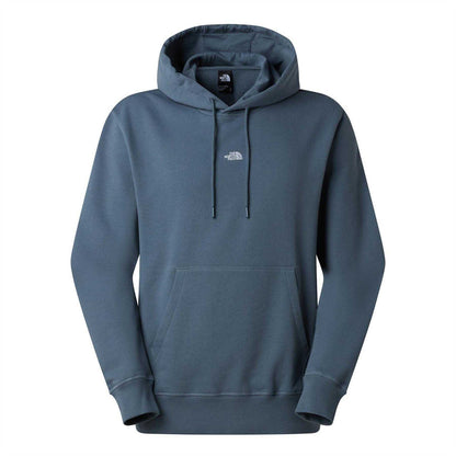Granite Grey - Front - The North Face Mens Essential Overhead Relaxed Fit Hoodie