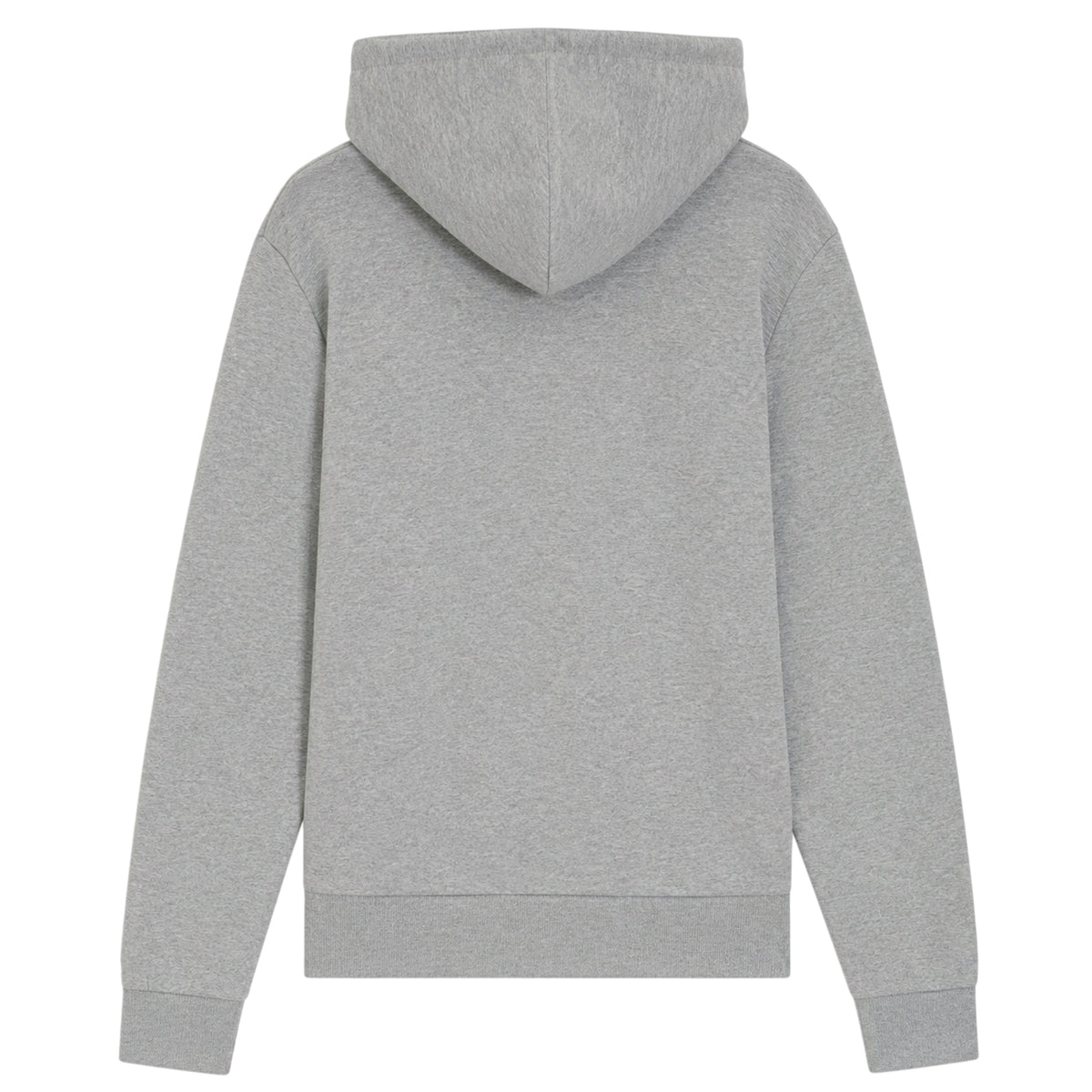 Silver - Back - Boss Mens Saggy Logo Full Zip Hoodie