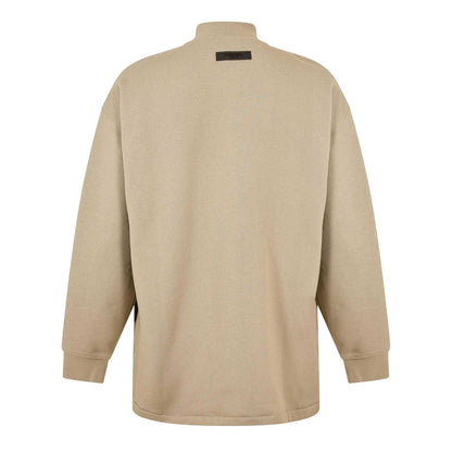 Seal Grey - Back - Fear Of God Essentials Mens Logo Crew Neck Sweatshirt