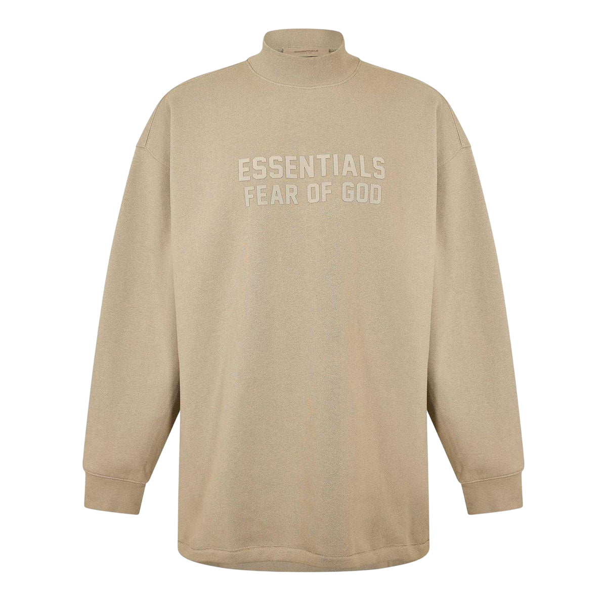Seal Grey - Front - Fear Of God Essentials Mens Logo Crew Neck Sweatshirt