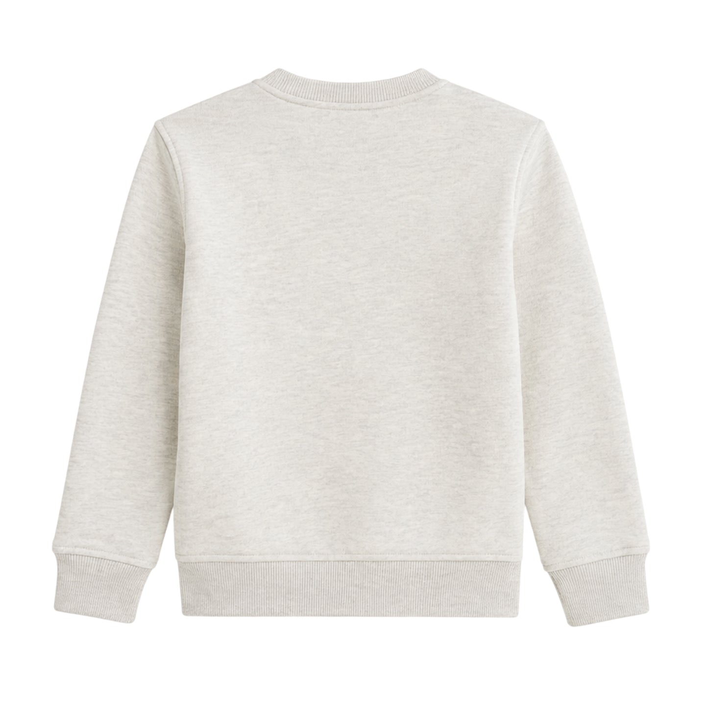 Light Grey - Back - Tommy Hilfiger Childrens-Kids Heritage Embroidered Crew Neck Sweatshirt
