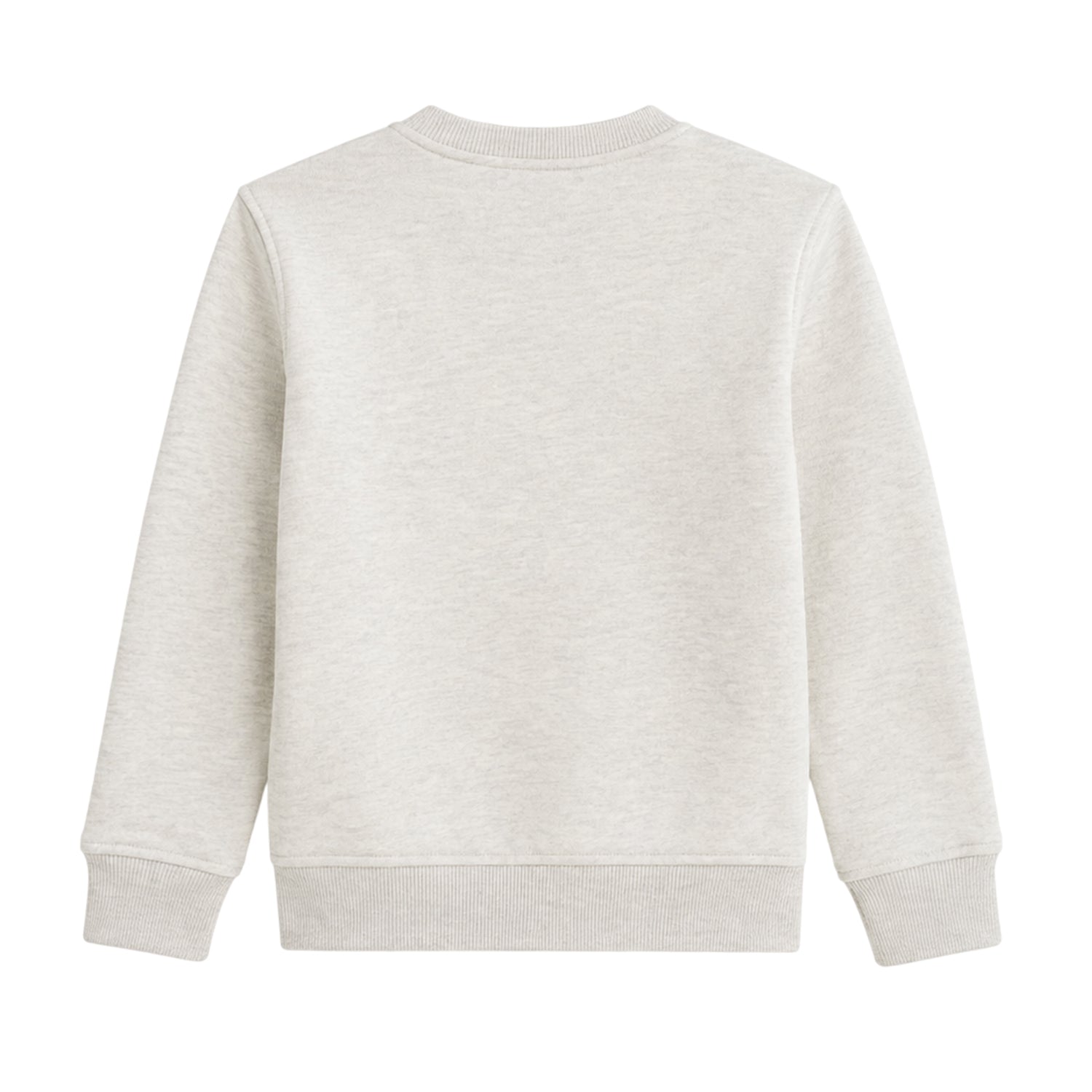 Light Grey - Back - Tommy Hilfiger Childrens-Kids Heritage Embroidered Crew Neck Sweatshirt
