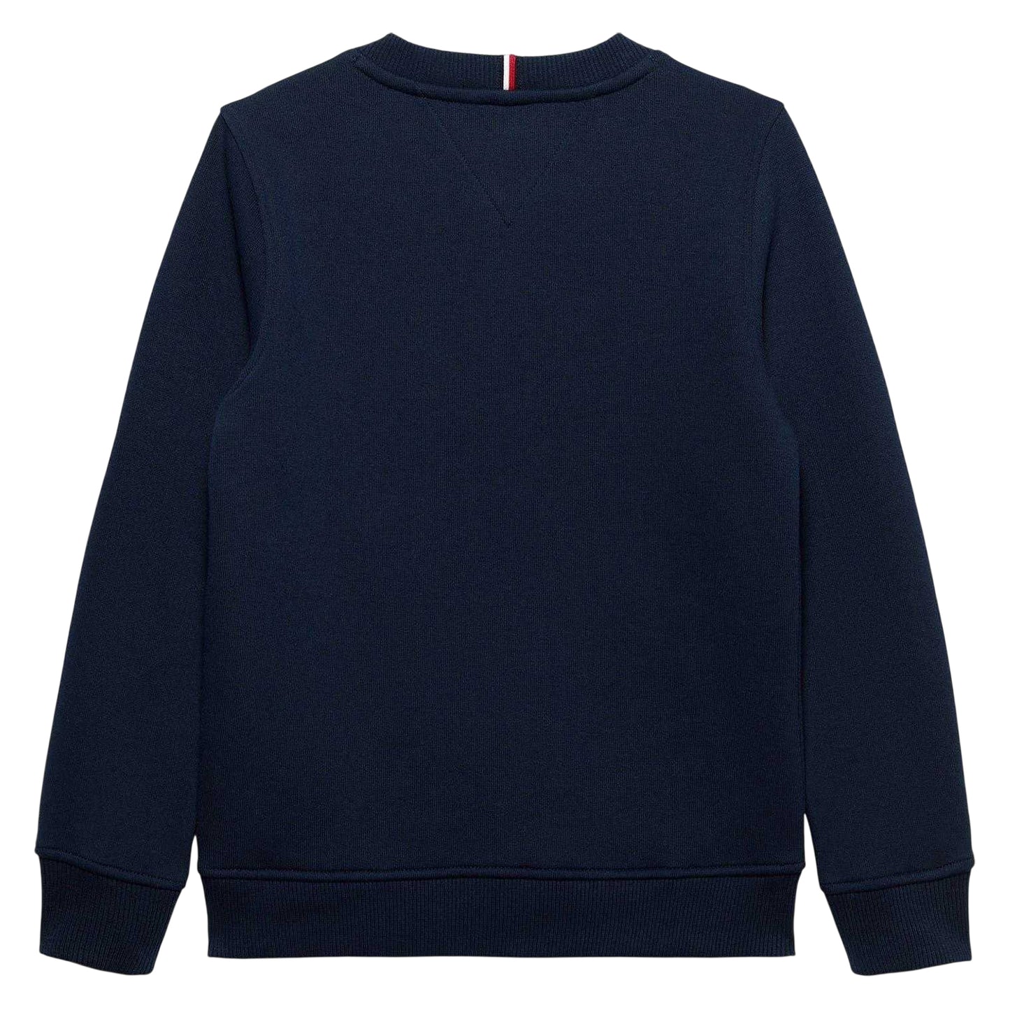 Night Navy - Back - Tommy Hilfiger Childrens-Kids Heritage Embroidered Crew Neck Sweatshirt