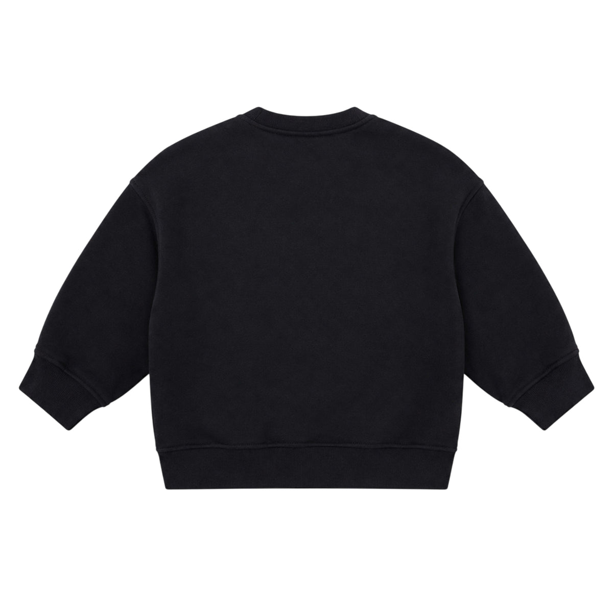 Black - Back - Couture Club Childrens-Kids Drop Shoulder Boxy Sweatshirt