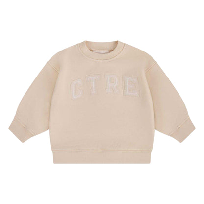 Buttermilk - Front - Couture Club Childrens-Kids Drop Shoulder Boxy Sweatshirt