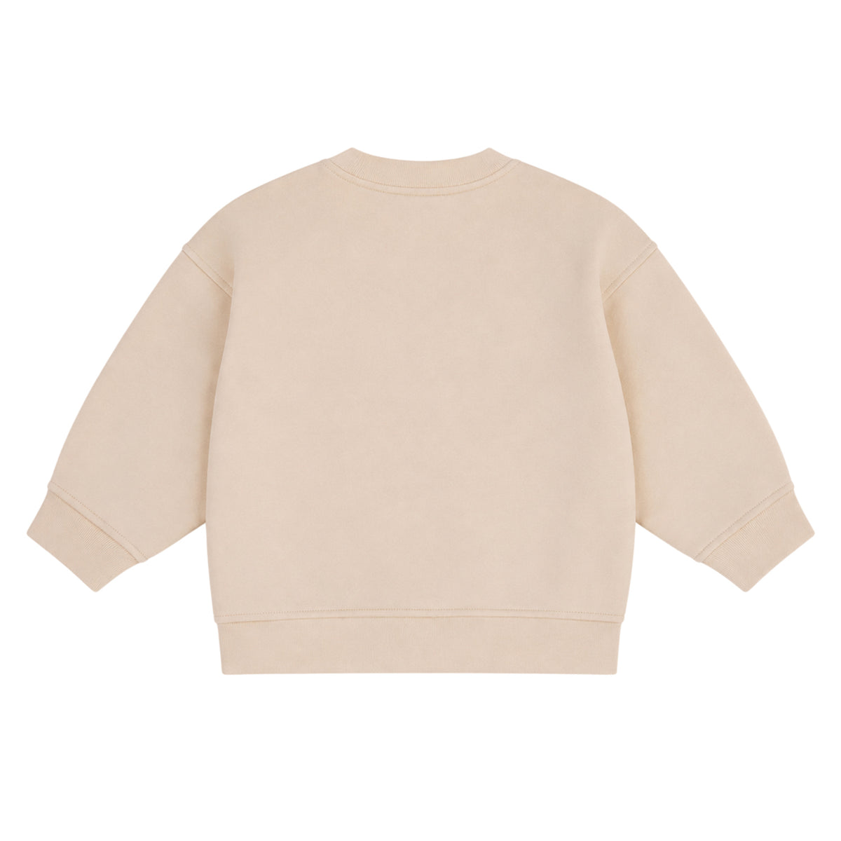 Buttermilk - Back - Couture Club Childrens-Kids Drop Shoulder Boxy Sweatshirt