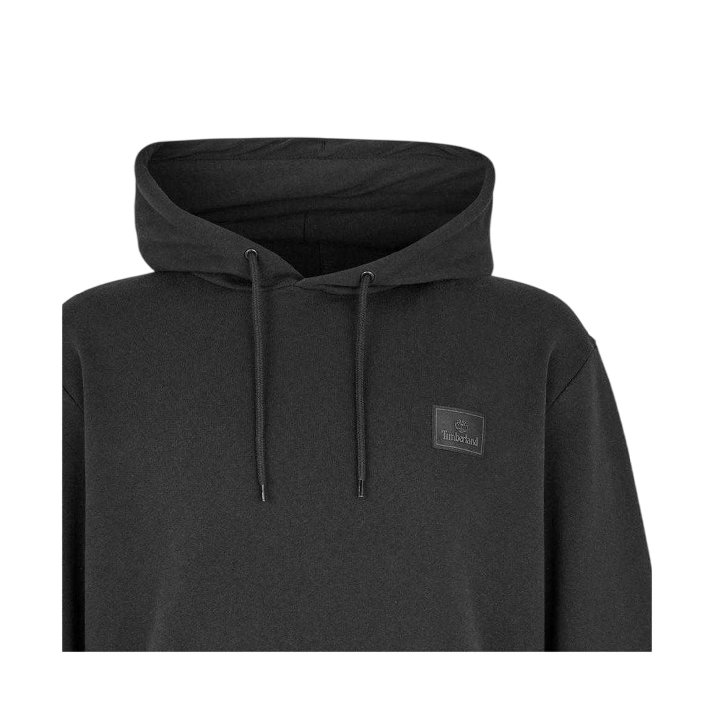 Black - Side - Timberland Mens Badge Regular Hoodie