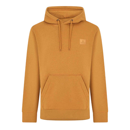 Dark-Wheat - Front - Timberland Mens Badge Regular Hoodie