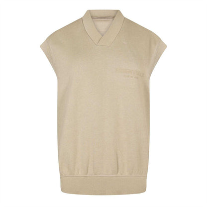 Smoke - Front - Fear Of God Essentials Womens-Ladies Knitted Sweater Vest