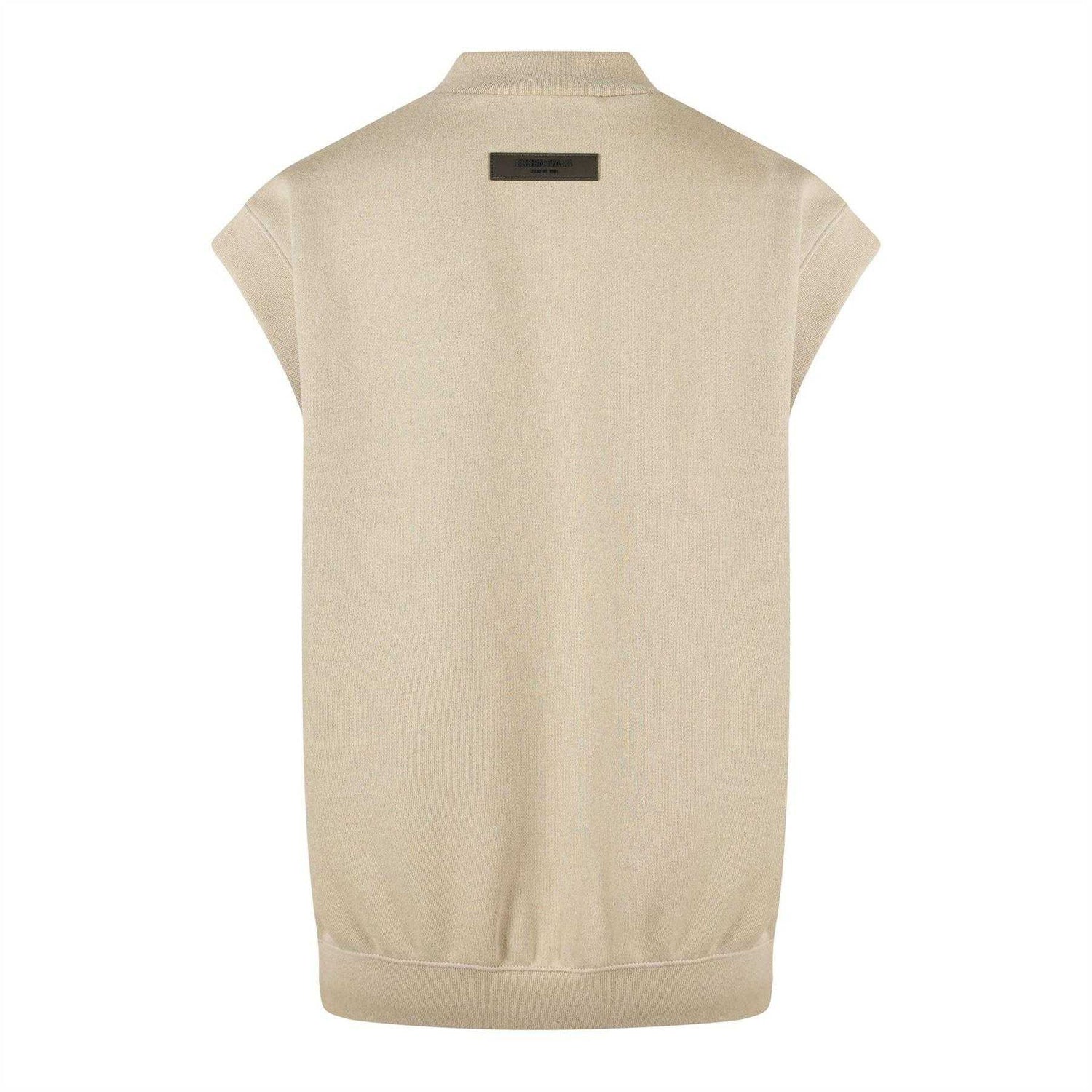 Smoke - Back - Fear Of God Essentials Womens-Ladies Knitted Sweater Vest