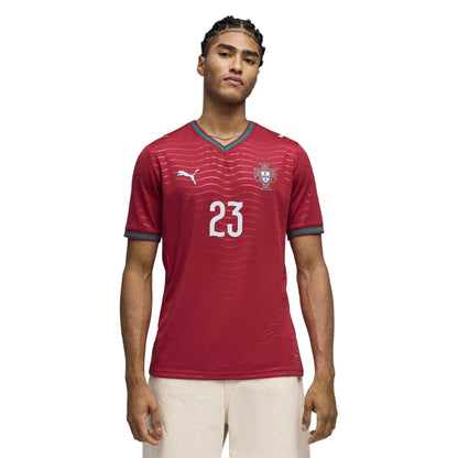Red - Lifestyle - Puma Mens Vitinha 2026 Portugal Home Shirt