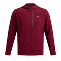 Red - Front - Under Armour Mens Outrun Track Jacket