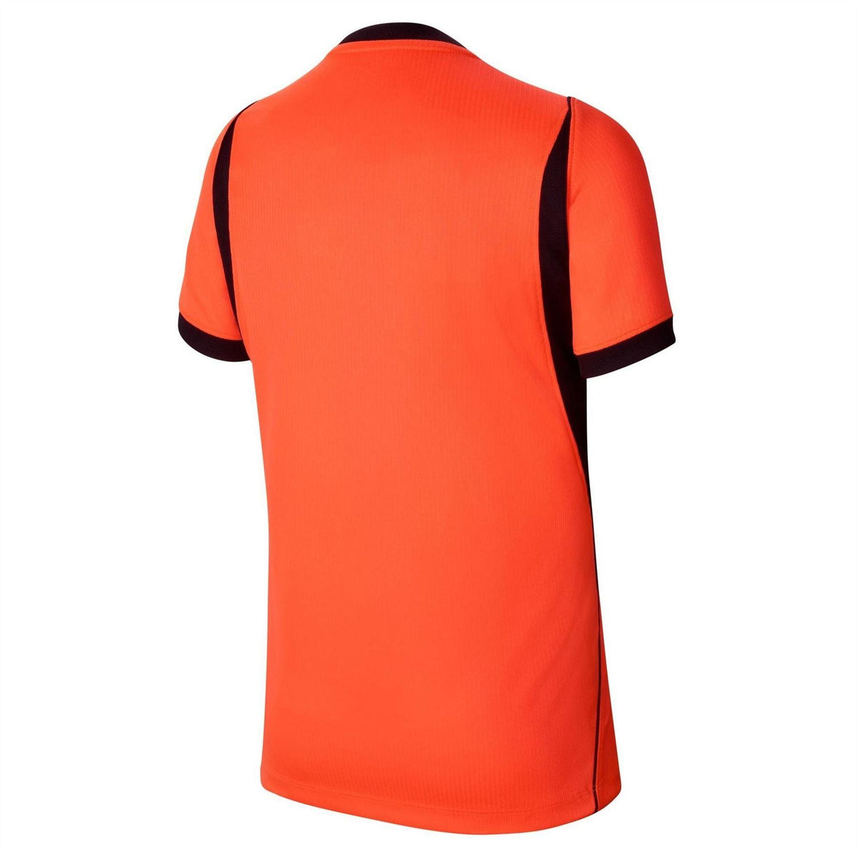 Orange-Black - Back - Nike Childrens-Kids Fifa World Cup 2026 Netherlands FC Home Shirt