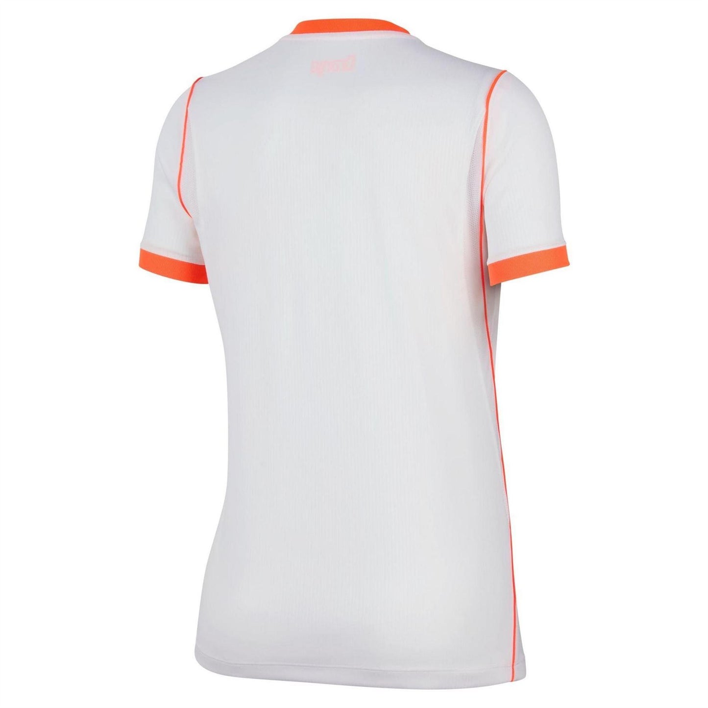 White-Red - Back - Nike Womens-Ladies 2026 Netherlands FC Away Shirt