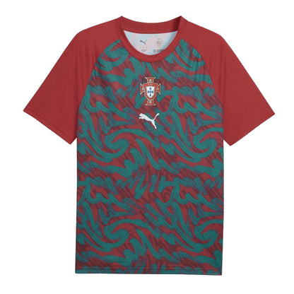 Red-Green - Front - Puma Mens World Cup 2026 Portugal FC Football Shirt