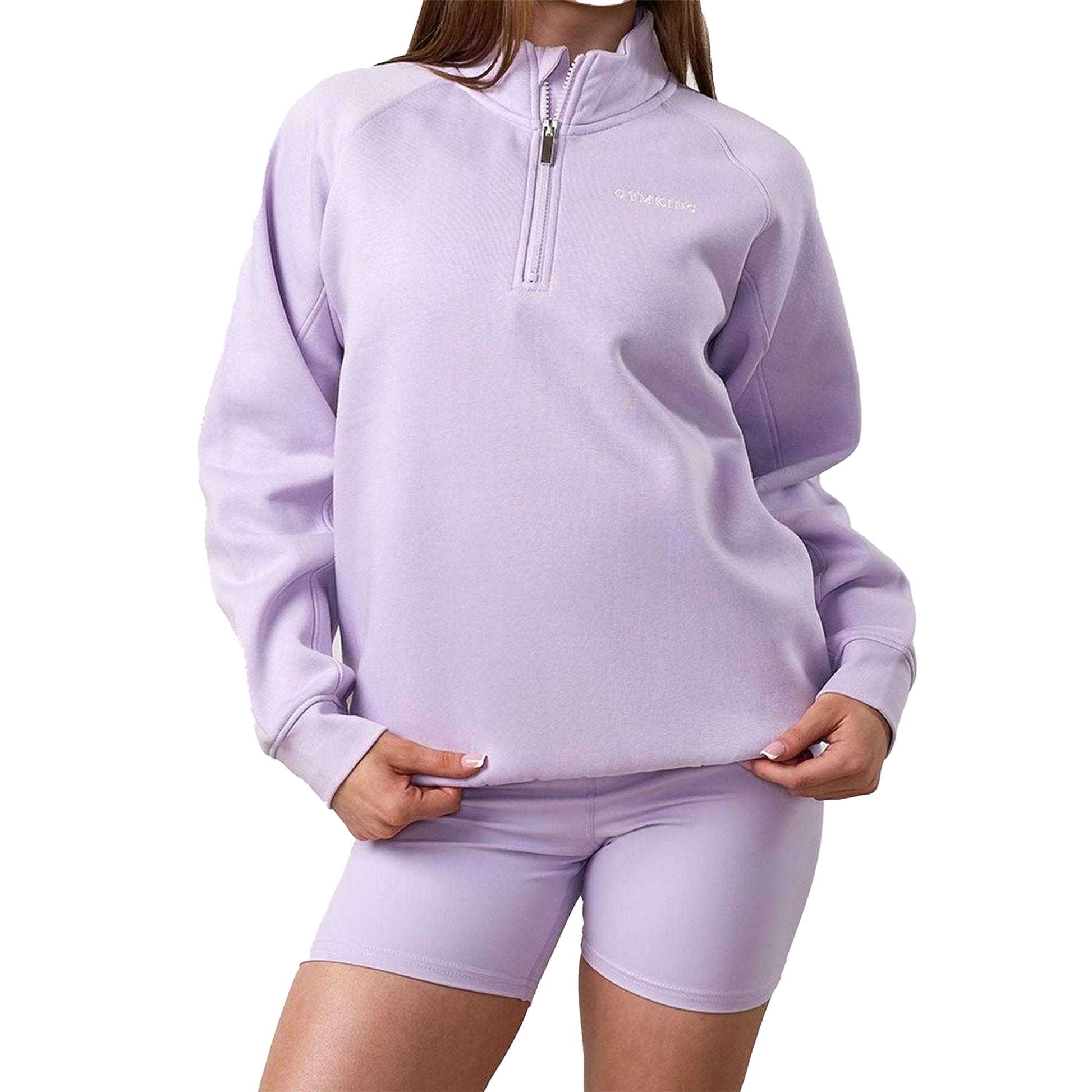 Hyacinth - Lifestyle - Gym King Childrens-Kids 365 Funnel Neck Raglan Sweatshirt
