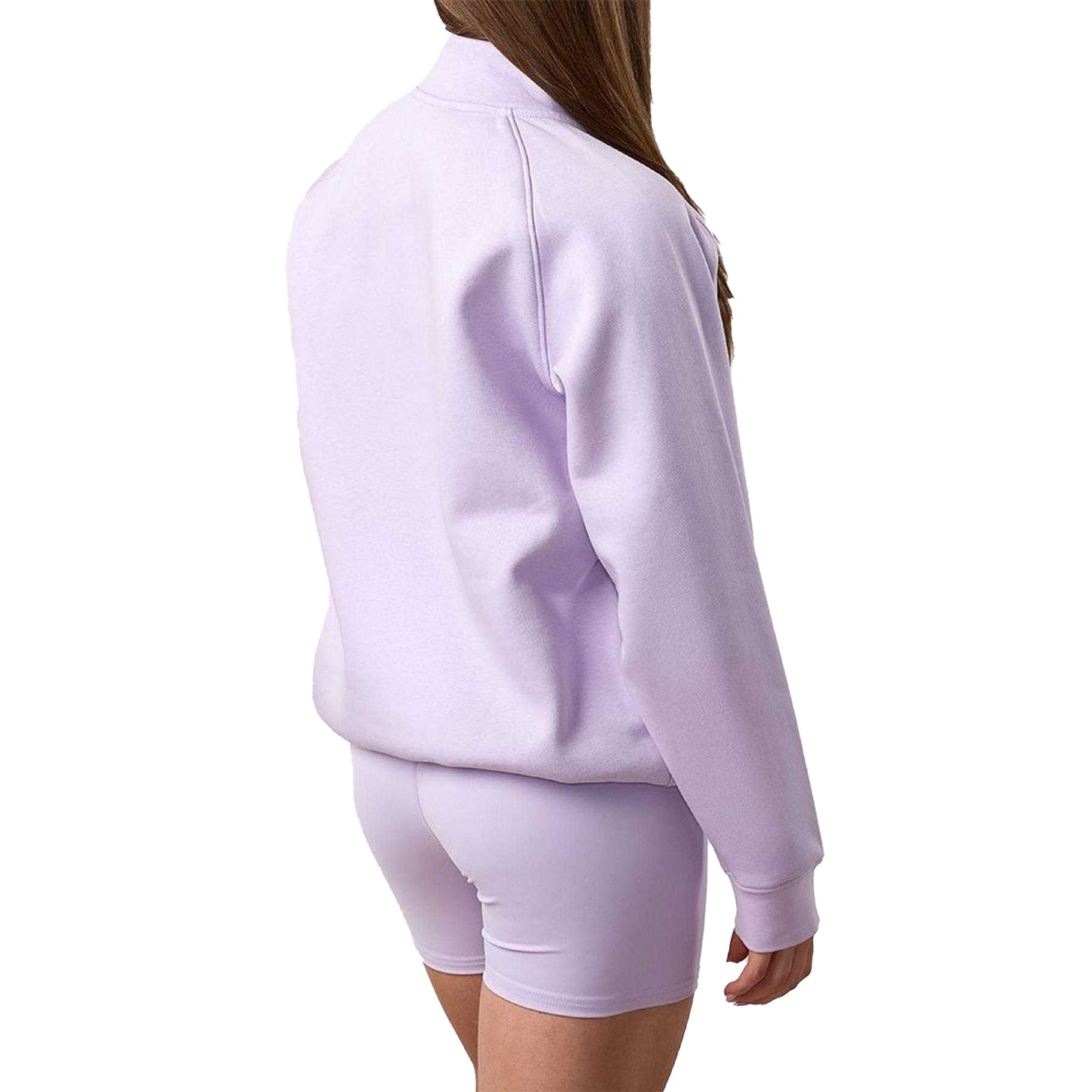 Hyacinth - Pack Shot - Gym King Childrens-Kids 365 Funnel Neck Raglan Sweatshirt