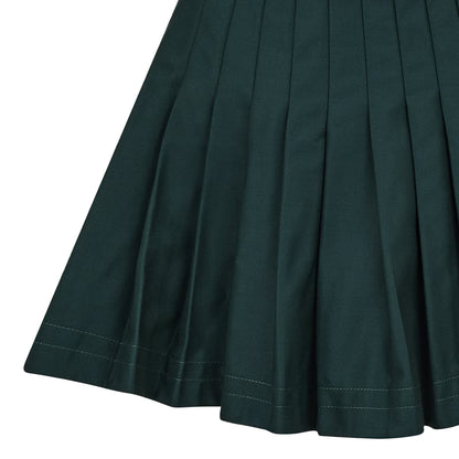 Green - Lifestyle - Lacoste Womens-Ladies Jupe Embroidered Logo Mini Skirt