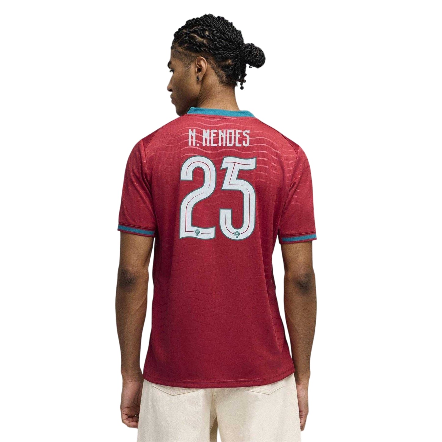 Red - Pack Shot - Puma Mens Mendes 2026 Portugal FC Home Jersey
