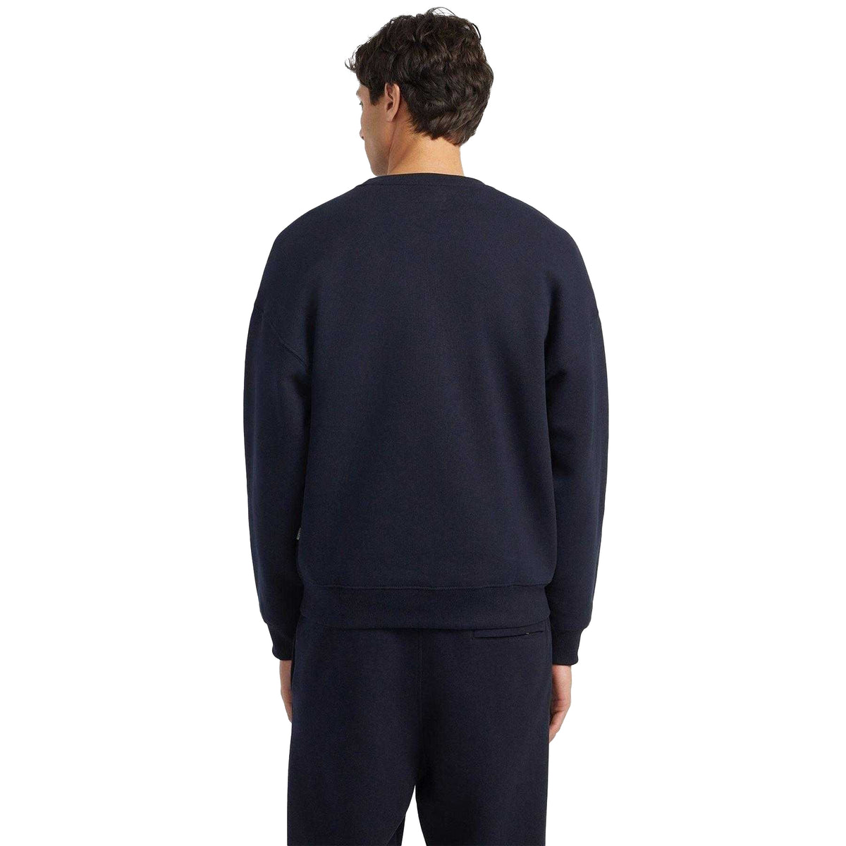 Ocean Blue - Pack Shot - Guess Mens Triangle Oversized Sweatshirt