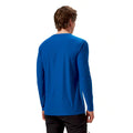 Blue - Back - Berghaus Mens 24-7 Tech Crew Neck Long-Sleeved T-Shirt