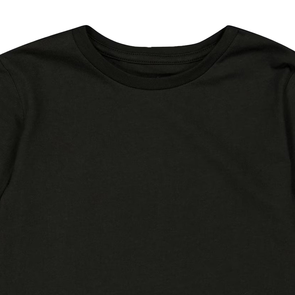 Puma Black - Side - Puma Childrens-Kids Regular T-Shirt