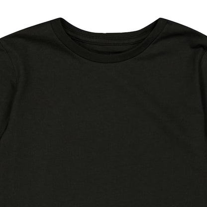 Puma Black - Side - Puma Childrens-Kids Regular T-Shirt