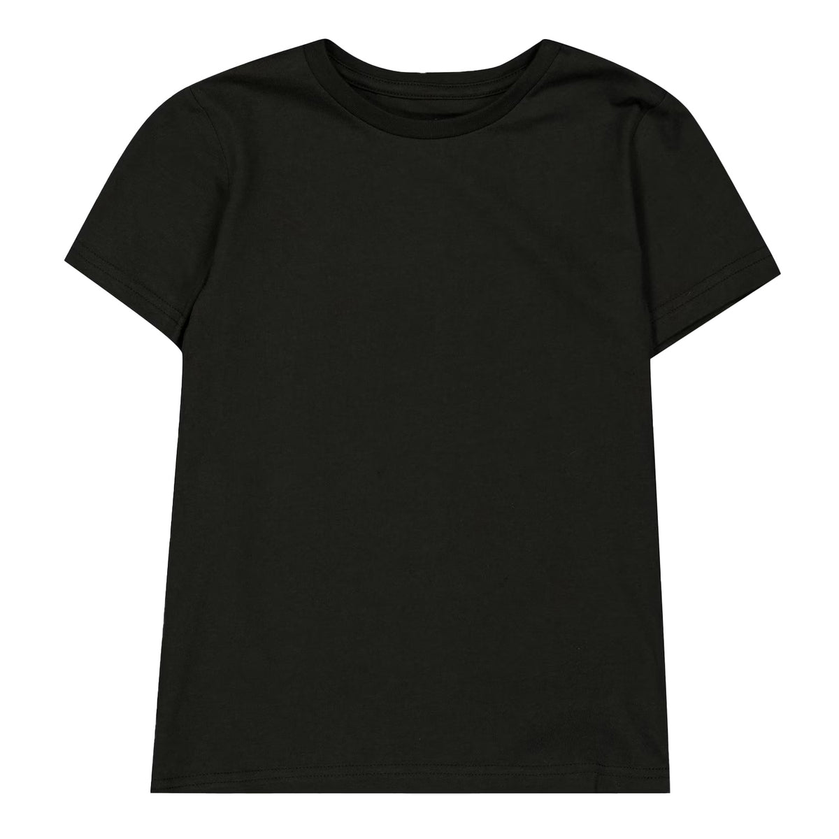 Puma Black - Front - Puma Childrens-Kids Regular T-Shirt