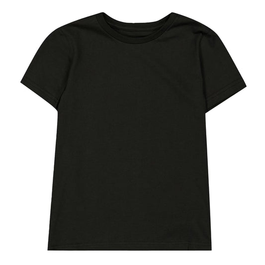 Puma Black - Front - Puma Childrens-Kids Regular T-Shirt