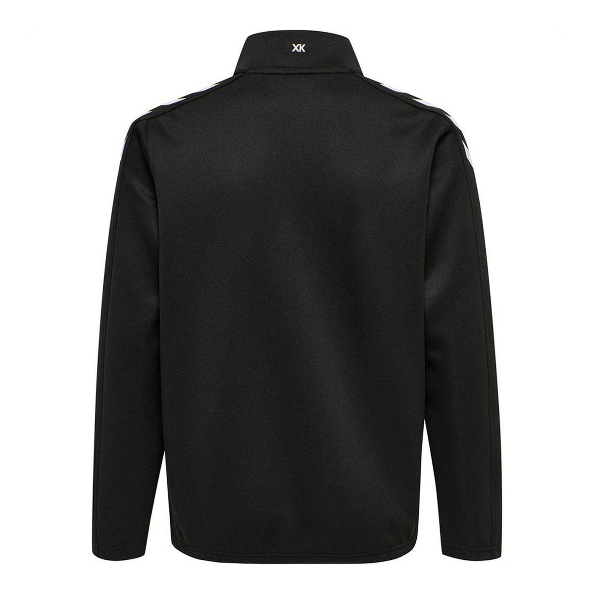 Black - Back - Hummel Mens Core XK Polyester Half Zip Sweatshirt