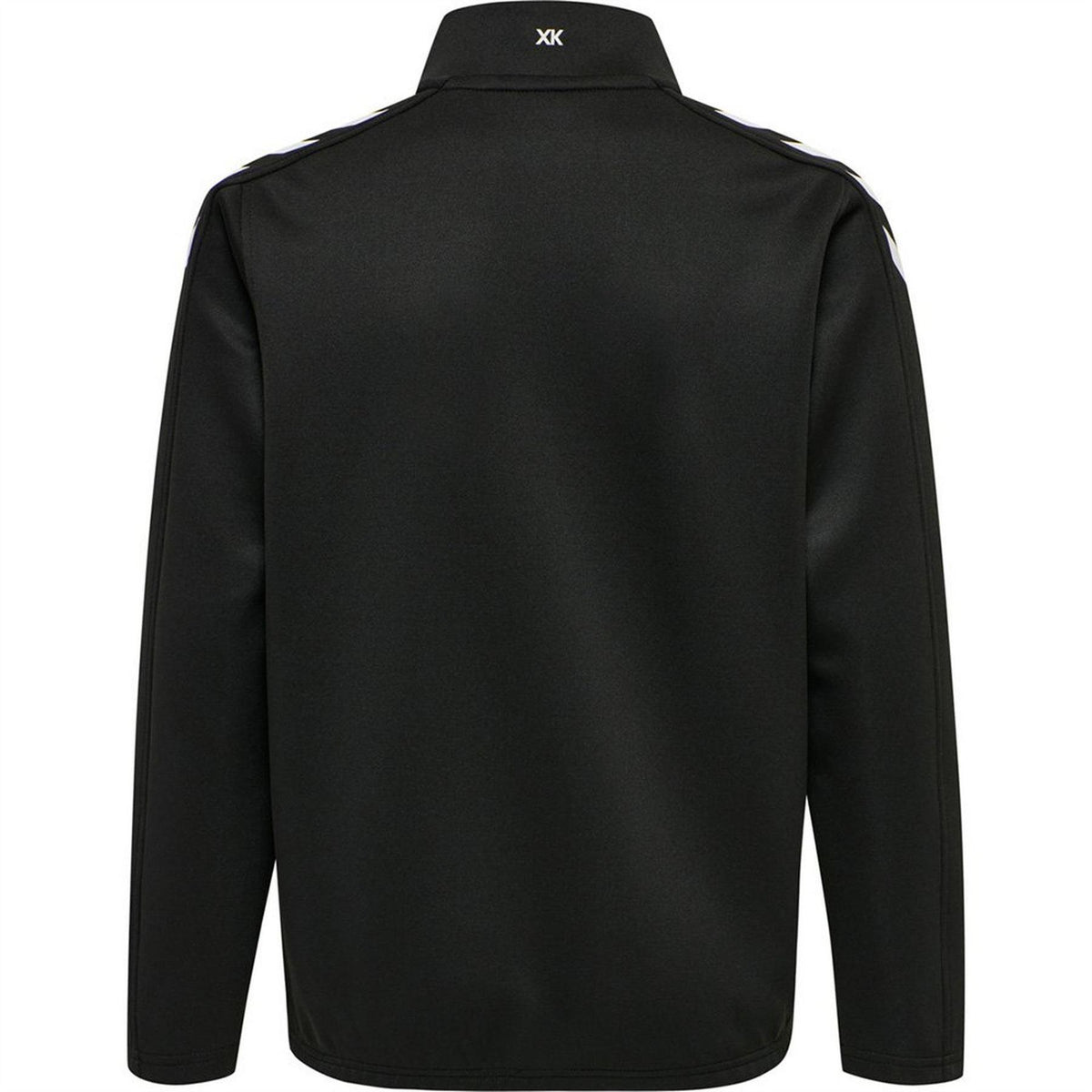 Black - Back - Hummel Childrens-Kids Core XK Polyester Half Zip Sweatshirt