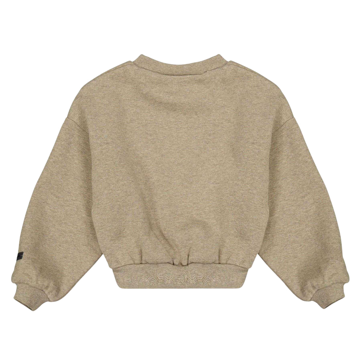 Brown - Back - Fear Of God Essentials Childrens-Kids Crew Neck Relaxed Fit Sweatshirt