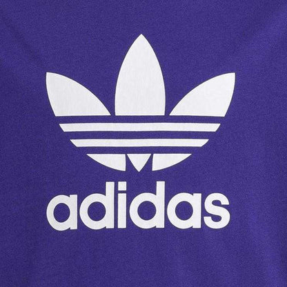 Purple - Side - Adidas Childrens-Kids T-Shirt