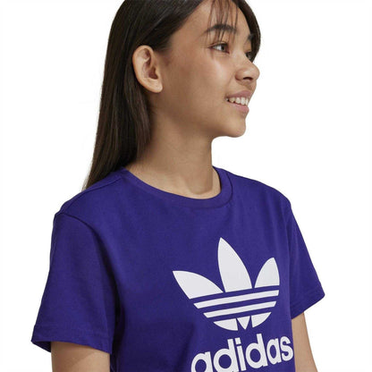 Purple - Pack Shot - Adidas Childrens-Kids T-Shirt