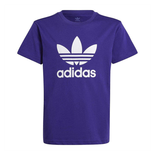 Purple - Front - Adidas Childrens-Kids T-Shirt