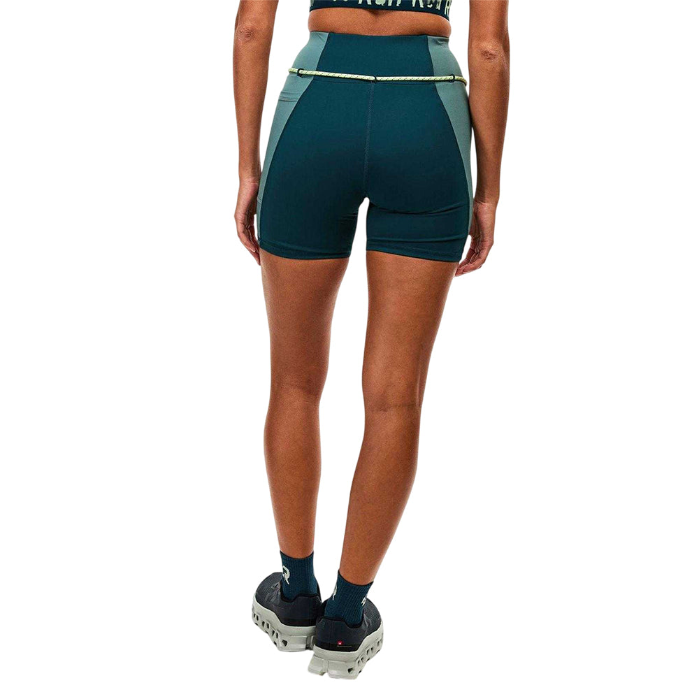 Dark Green - Lifestyle - Red Run Womens-Ladies Skyline Cycling Shorts