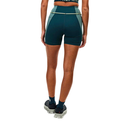 Dark Green - Lifestyle - Red Run Womens-Ladies Skyline Cycling Shorts