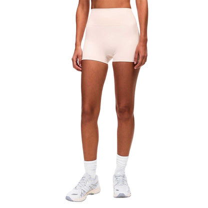 Pink - Side - Couture Club Womens-Ladies Cycling Shorts